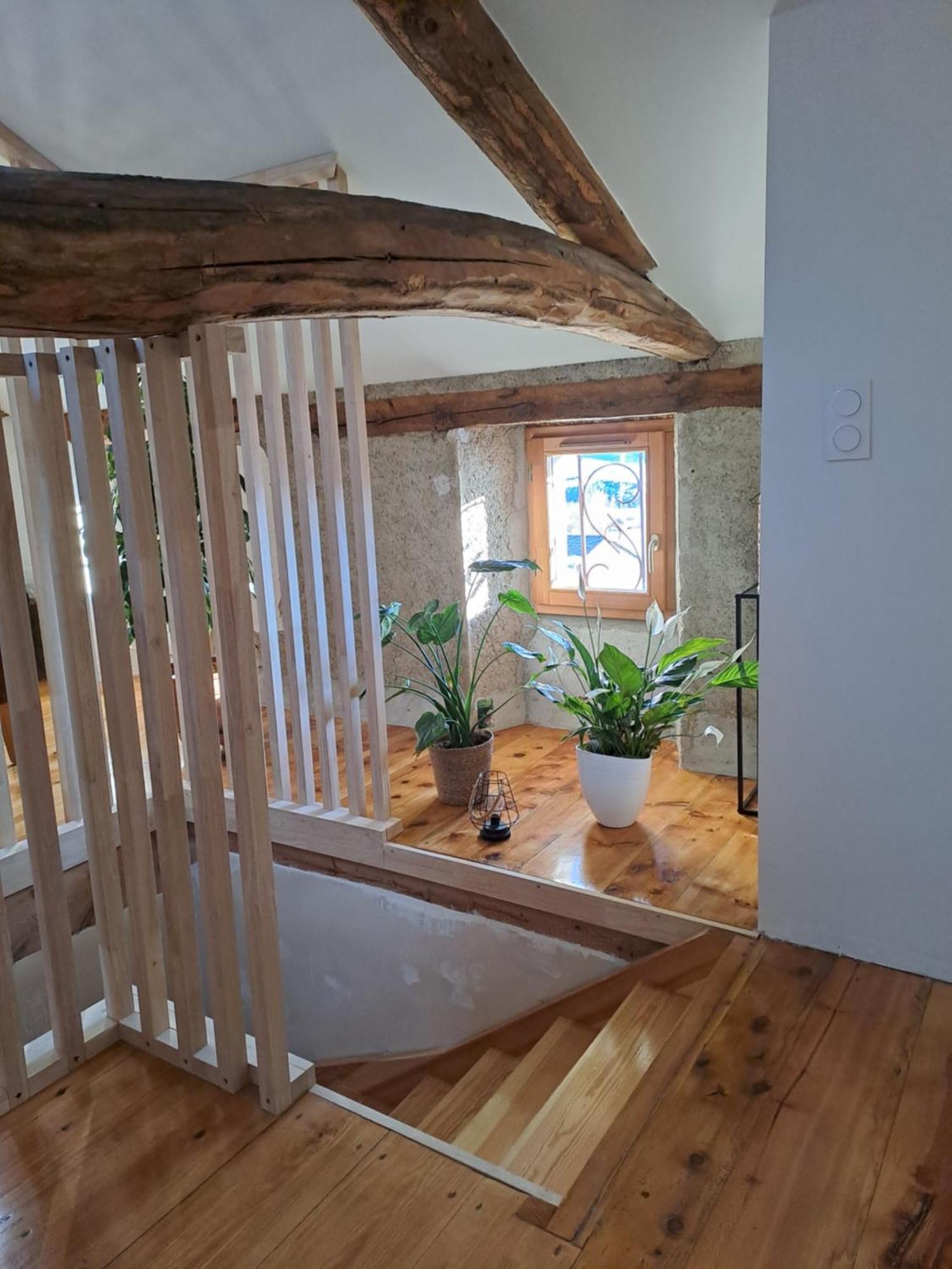 Bed and Breakfast Le Grenier Des Moineaux Font-Romeu-Odeillo-Via Zimmer foto